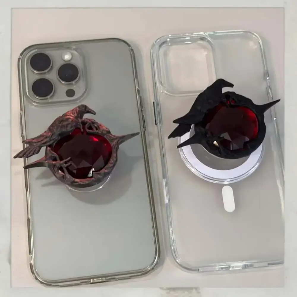 Sylus Mephisto Crow Stand, Magnetic Phone Holder, Love and Deepspace 3D Printed